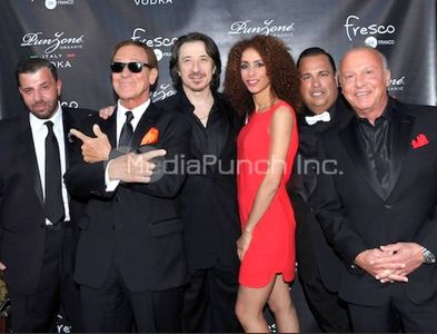Franco Porporino Jr. and actors Joe Piscopo, Federico Castelluccio ,Yvonne Maria Schaefer, Danny Margotta and Anthony Po