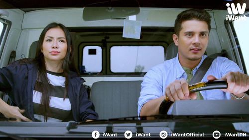Jacqueline Yu and Ejay Falcon in Alamat ng ano (2018)