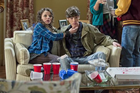 Stefania LaVie Owen and Pico Alexander in The Carrie Diaries (2013)