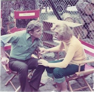 With Andy Griffith on set for 