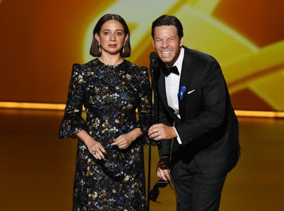 Ike Barinholtz and Maya Rudolph at an event for The 71st Primetime Emmy Awards (2019)