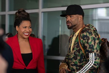 Method Man and Courtney A. Kemp in Power Book II: Ghost (2020)