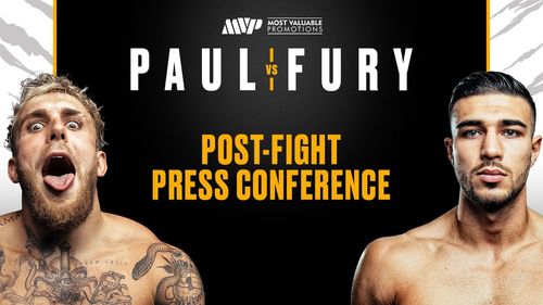 Tommy Fury and Jake Paul in Top Rank Boxing on ESPN: Jake Paul vs. Tommy Fury: Post-Fight Press Conference (2023)