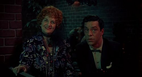 Hermione Gingold and James Lanphier in Bell Book and Candle (1958)