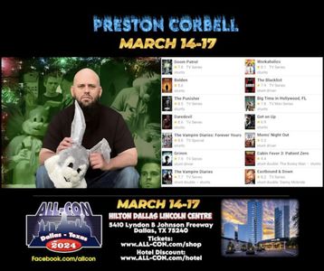 Preston Corbell Comic Con