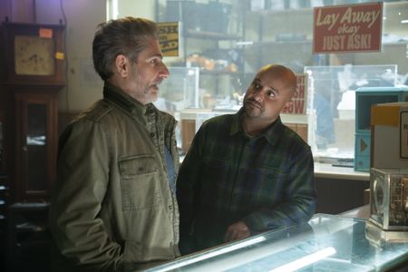 Michael Imperioli and Frankie Quinones in This Fool: Emotional Timothy (2022)