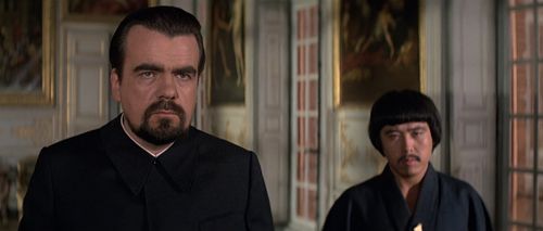 Michael Lonsdale and Toshirô Suga in Moonraker (1979)