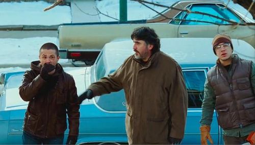 Ramses Jimenez along with Alfred Molina and Freddy Rodriguez in 