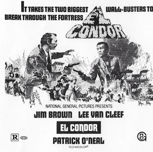 Jim Brown and Lee Van Cleef in El Condor (1970)