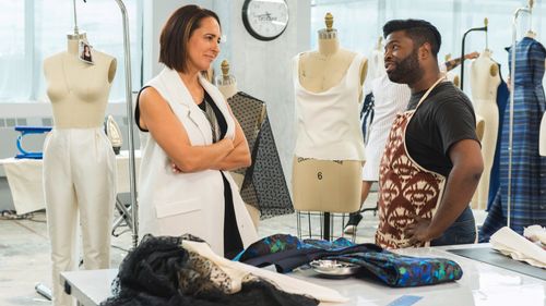 Anthony Williams and Anne Fulenwider in Project Runway All Stars (2012)