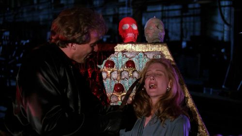 Patricia Clarkson and David Hunt in The Dead Pool (1988)