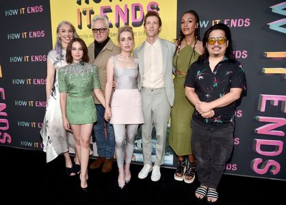 Bobby Lee, Daryl Wein, Bradley Whitford, Whitney Cummings, Zoe Lister-Jones, Tawny Newsome, and Cailee Spaeny at an even