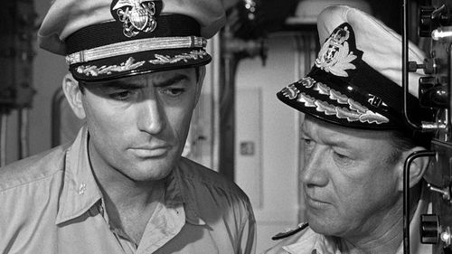 Gregory Peck and John Tate in On the Beach (1959)