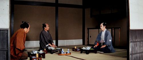 Tatsuo Endô, Tatsuo Matsushita, and Kô Nishimura in Zatoichi the Outlaw (1967)