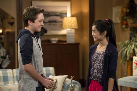 Michael Campion and Ashley Liao in Fuller House (2016)