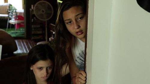 Sami Bray and Alex Santoleri in Where Demons Dwell: The Girl in the Cornfield 2 (2017)