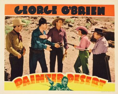 Maude Allen, Laraine Day, Stanley Fields, George O'Brien, and Ray Whitley in Painted Desert (1938)