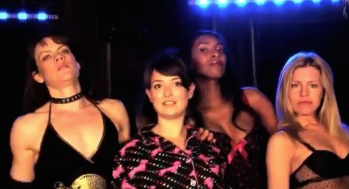 Napiera Groves, Stephanie Czajkowski, and Milana Vayntrub in Feather Weights (2012)