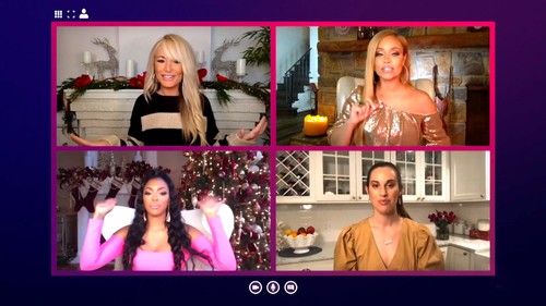 Porsha Williams, Hannah Berner, Kate Chastain, and Gizelle Bryant in Bravo's Chat Room (2020)