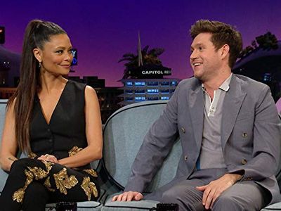 Thandiwe Newton and Niall Horan in The Late Late Show with James Corden: Niall Horan/Thandie Newton (2020)