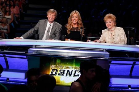 Debbie Reynolds, Nigel Lythgoe, and Mary Murphy in So You Think You Can Dance (2005)