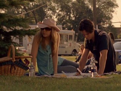 Lauren Collins and Christopher Jacot in Degrassi: The Next Generation (2001)