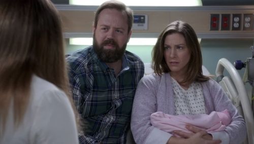 Mindy Kaling, Daved Wilkins and Jessie Cohen in The Mindy Project