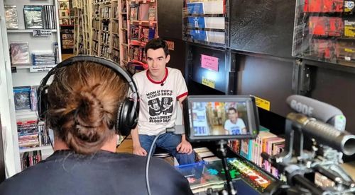 A.J. Danna in Mom n' Pop: The Indie Video Store Boom of the 80s/90s (2022)