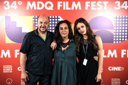 Paula Hernández, Luis Ziembrowski, and Ornella D'Elía at an event for The Sleepwalkers (2019)