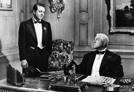 Jean Desailly and Jean Gabin in The Possessors (1958)