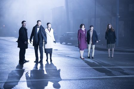 Ginnifer Goodwin, Lana Parrilla, Rebecca Mader, Colin O'Donoghue, Jared Gilmore, and Josh Dallas in Once Upon a Time (20