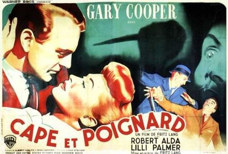 Gary Cooper, Robert Alda, Lilli Palmer, and Ludwig Stössel in Cloak and Dagger (1946)