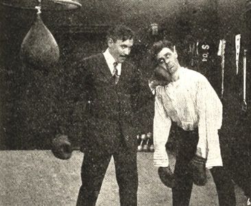 Mack Sennett and Ford Sterling in The Mistaken Masher (1913)