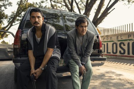 David Barron, Alfonso Dosal, and Bobby Soto in Narcos: Mexico: Boots on the Ground (2021)