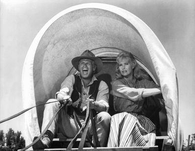 Richard Widmark and Lola Albright in The Way West (1967)