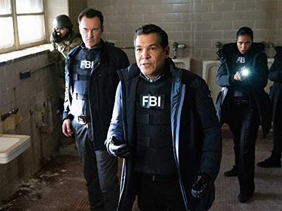 Nathaniel Arcand, Julian McMahon, and Roxy Sternberg in FBI: Most Wanted: Ghosts (2020)