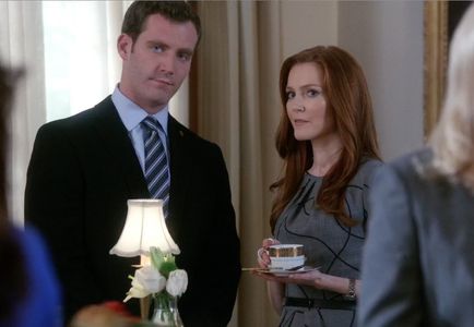 Still of Darby Stanchfield and Jared Canfield in Scandal