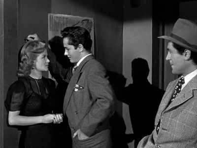 John Derek, Mickey Knox, and Cara Williams in Knock on Any Door (1949)