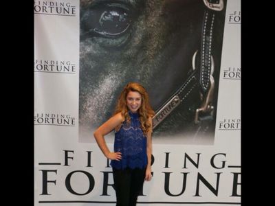 Tori Griffith at Finding Fortune premiere May 2016