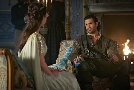 Adelaide Kane and Saamer Usmani in Reign (2013)