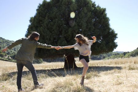 Peter Vack and Natalia Dyer in I Believe in Unicorns (2014)