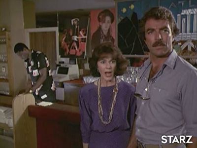 Tom Selleck and Margie Impert in Magnum, P.I. (1980)