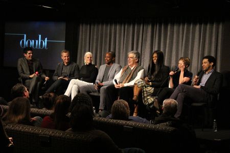 Doubt SAG Panel, January 2017 From left to right: Tony Phelan, Joan Rater, Dule Hill, Elliott Gould, Laverne Cox, Dreama