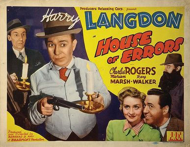 Harry Langdon, Marian Marsh, Charley Rogers, and Ray Walker in House of Errors (1942)