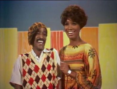 Sammy Davis Jr. and Teresa Graves in Rowan & Martin's Laugh-In (1967)