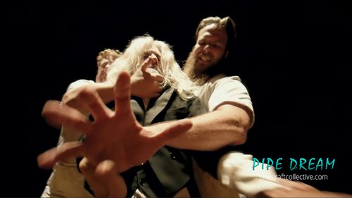 Fredrik Lönn, John La Briola, and Love Jarl in Pipe Dream (2017)