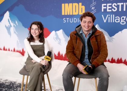 Benh Zeitlin and Devin France at an event for The IMDb Studio at Sundance: The IMDb Studio at Acura Festival Village (20