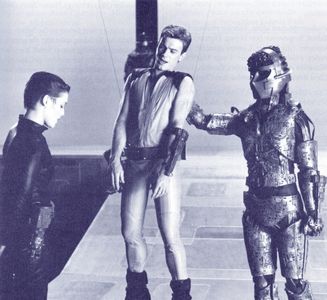 Vince Martin, Phillipa Scott, and Marko Mustok in Keiron: The First Voyager (1985)