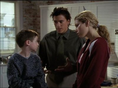 Jessica Biel, Andrew Keegan, and Mike Weinberg in 7th Heaven (1996)