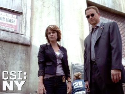 Gary Sinise and Anna Belknap in CSI: NY (2004)